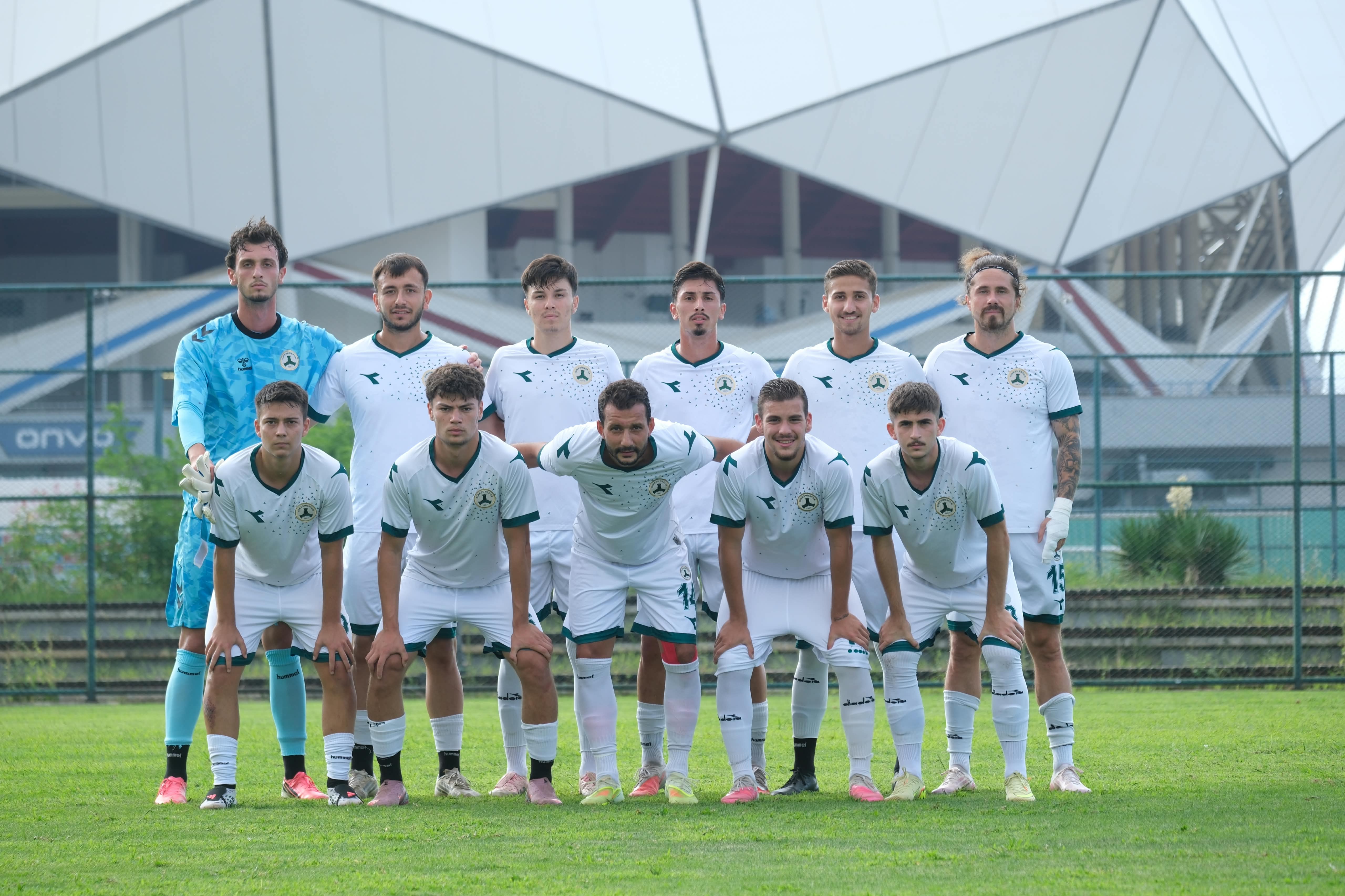 Futbol A Takımımız hazırlık maçında Sebat Spor Kulübü ile karşı karşıya geldi